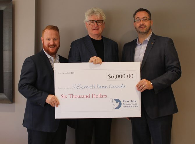 Mount Pleasant Group Supports McDermott House Canada